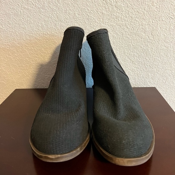 BLACK Kensie Gerona Zipper Boots Size 6.5 - Picture 3 of 12